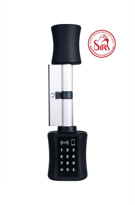 LINKO 800 SERIES - SMART CYLINDER LOCK - BLACK NICKLE