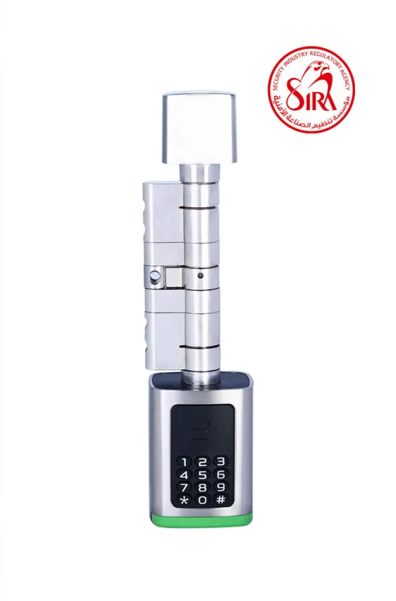 LINKO 850FP (9) SERIES - SMART CYLINDER LOCK - SATIN NICKLE